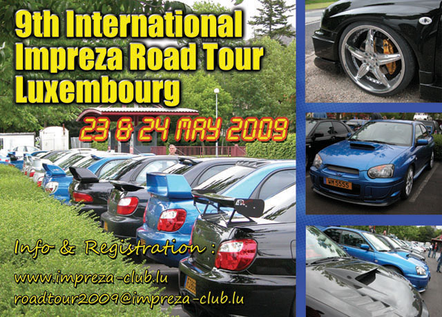 Road Tour 2009 Flyer (recto)
